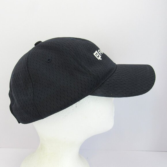 First Quality Embroidered Logo Men's Navy Blue Adjustable Strap Back Cap Hat - Picture 4 of 8